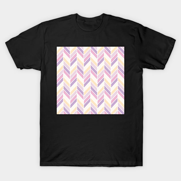 Pastel Arrow Pattern T-Shirt by Eliza-Grace